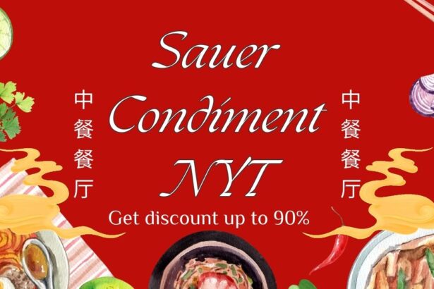 Sauer Condiment NYT